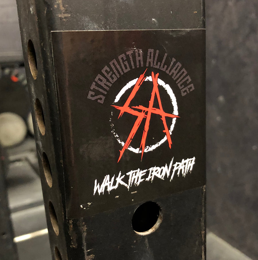 Walk The Iron Path Sticker